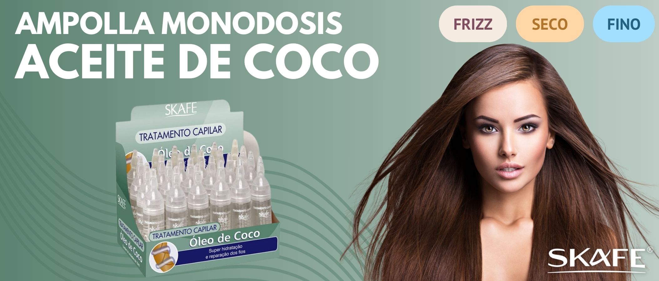 Ampolla Monodosis Skafe Coco Súper Hidratación 10ml