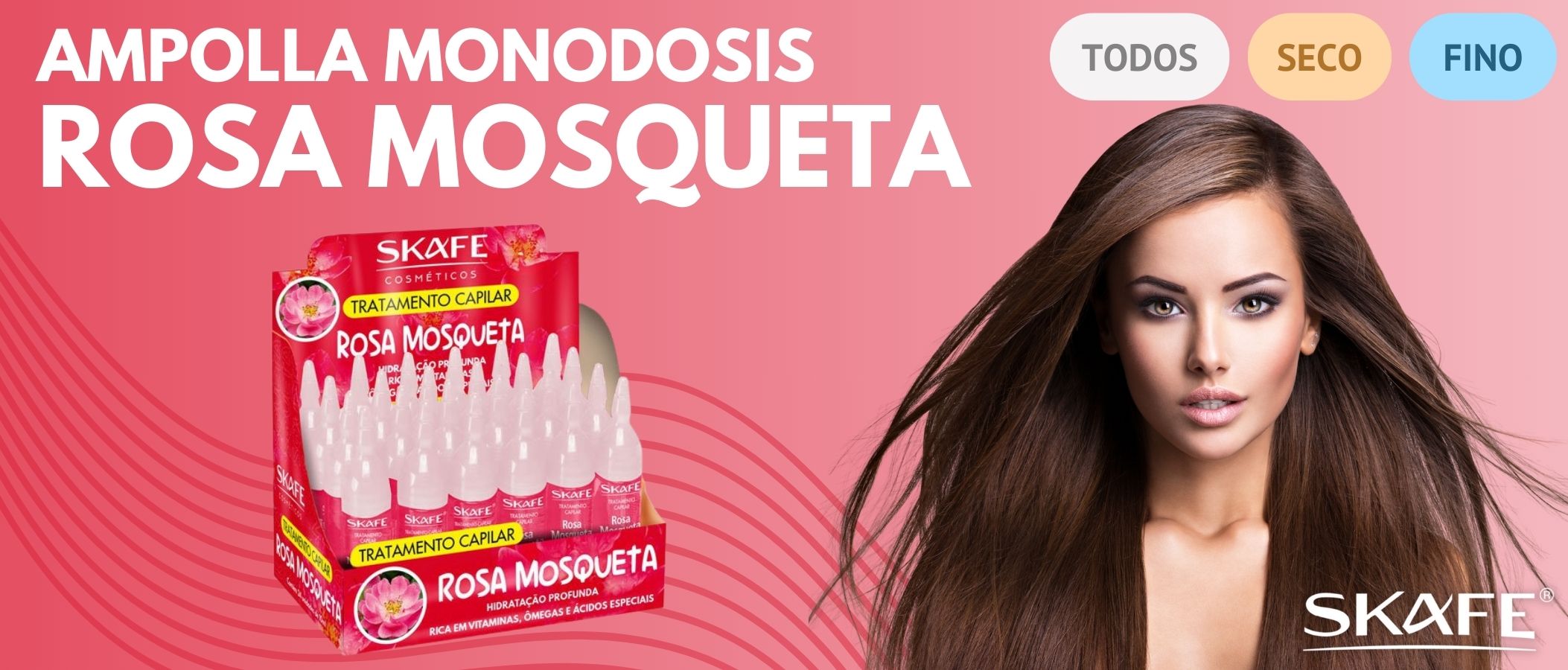 Ampolla Monodosis Skafe Rosa Mosqueta 10ml