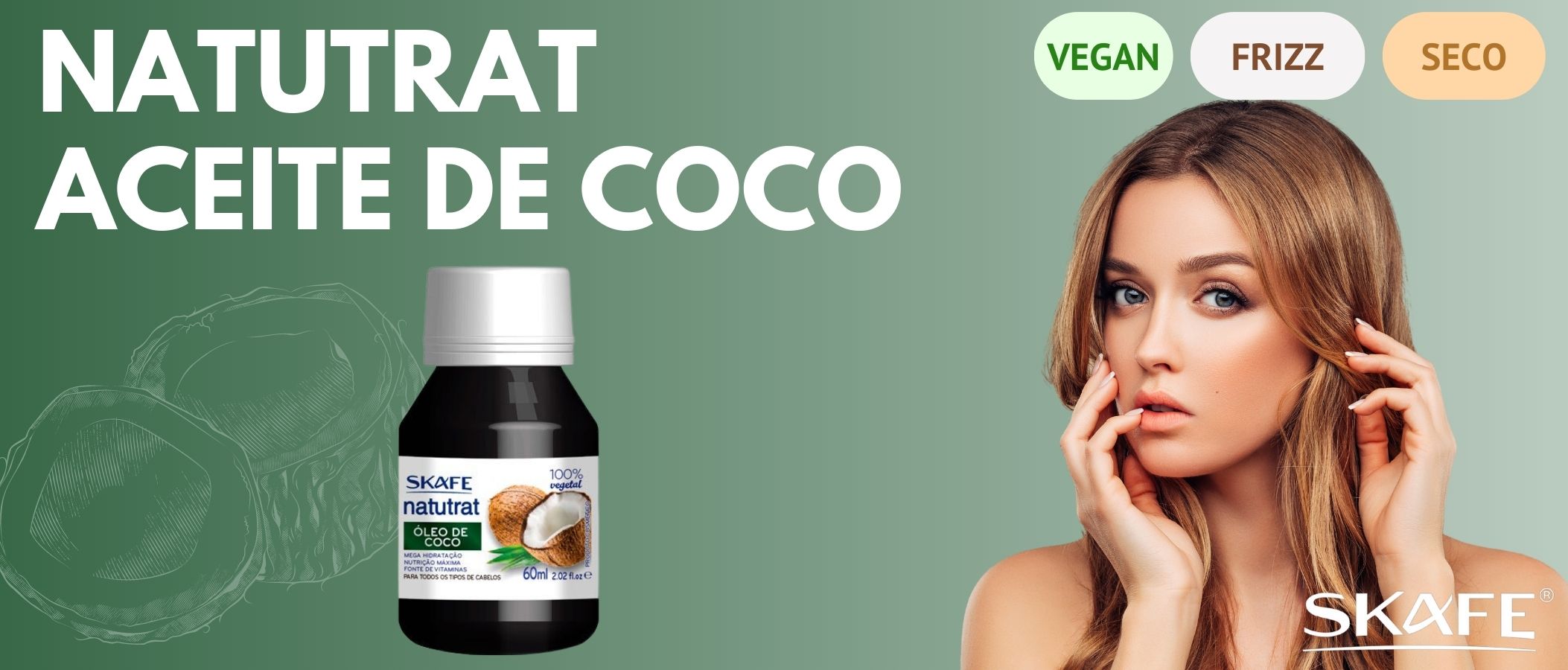 Aceite Capilar Skafe Natutrat Coco