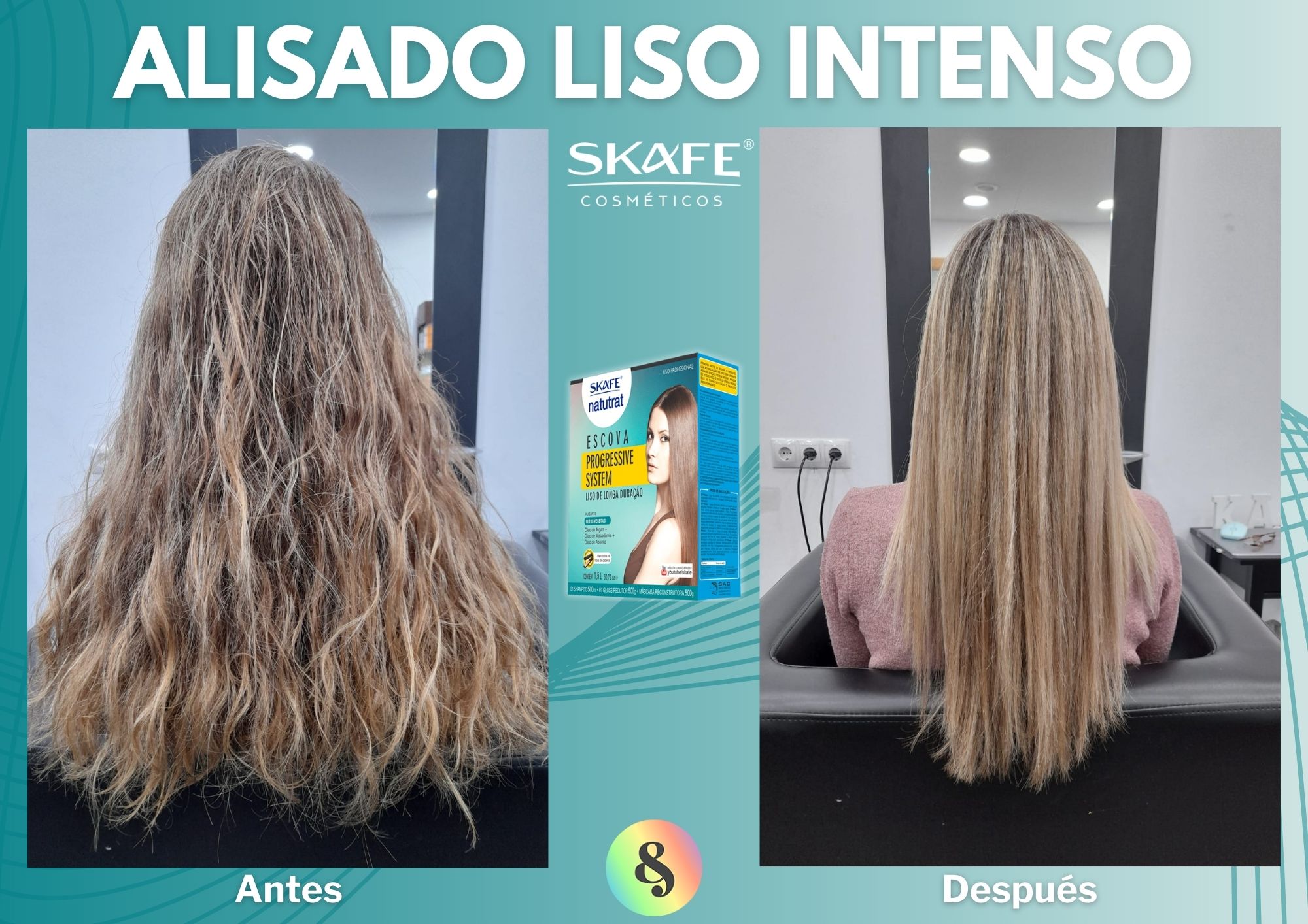 Kit Alisado Brasileño Skafe Natutrat Liso Intenso