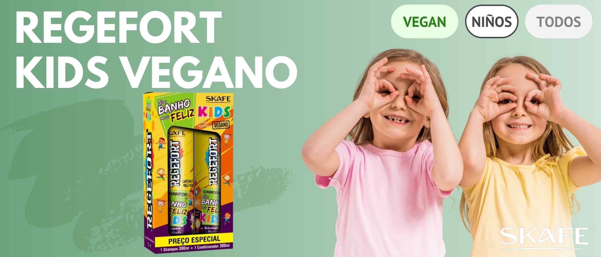 Kit Mantenimiento Skafe Regefort Kids vegano